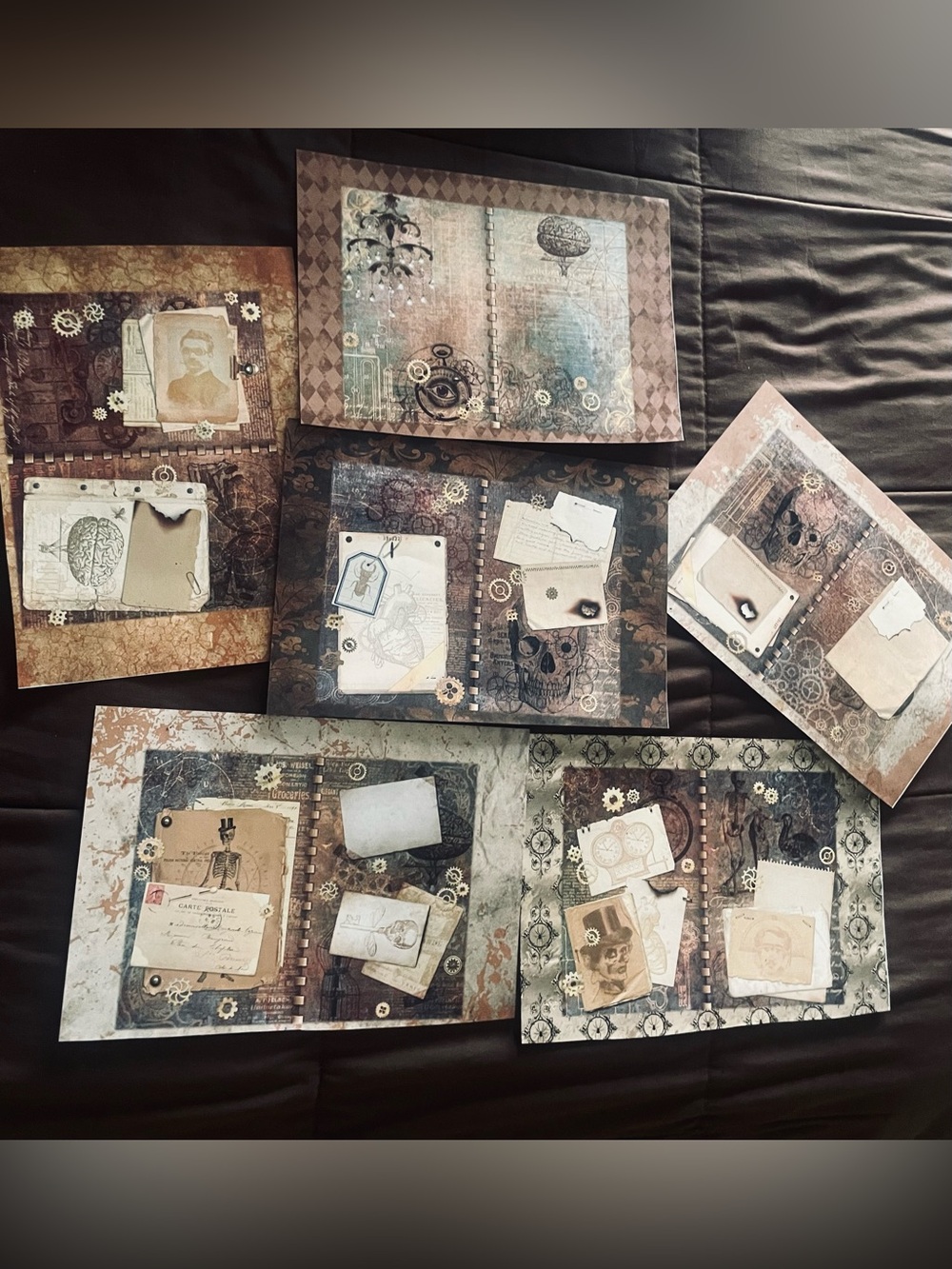 Spooky Skeleton Crafting Paper Bundle